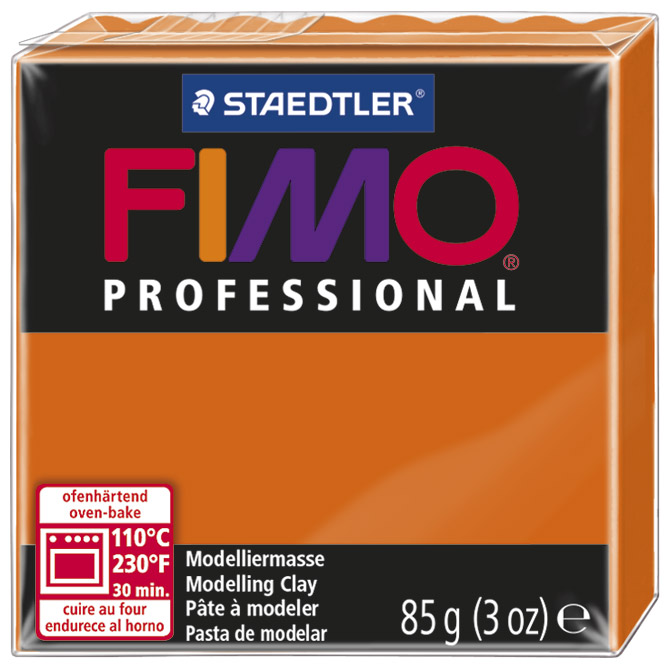 Masa za modeliranje   85g Fimo Professional Staedtler 8004-4 narančasta