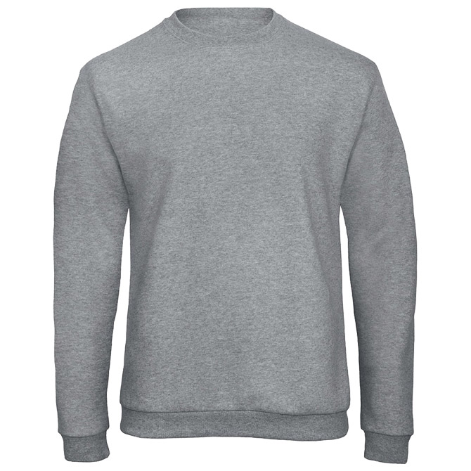 Majica dugi rukavi B&C ID.202 270g svijetlo siva M!!