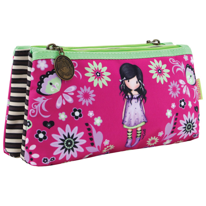 Pernica vrećica/trokutasta 2pretinca 2zipa You Brought Me Love Gorjuss 324GJ19!!