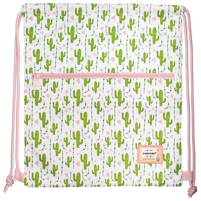 Vrećica za tjelesni Cactus Head 507019021 bijelo/rozo/zelena!!