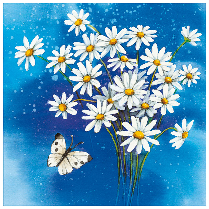 Salvete troslojne 33x33cm pk20 Flower romance Herlitz 11095437!!