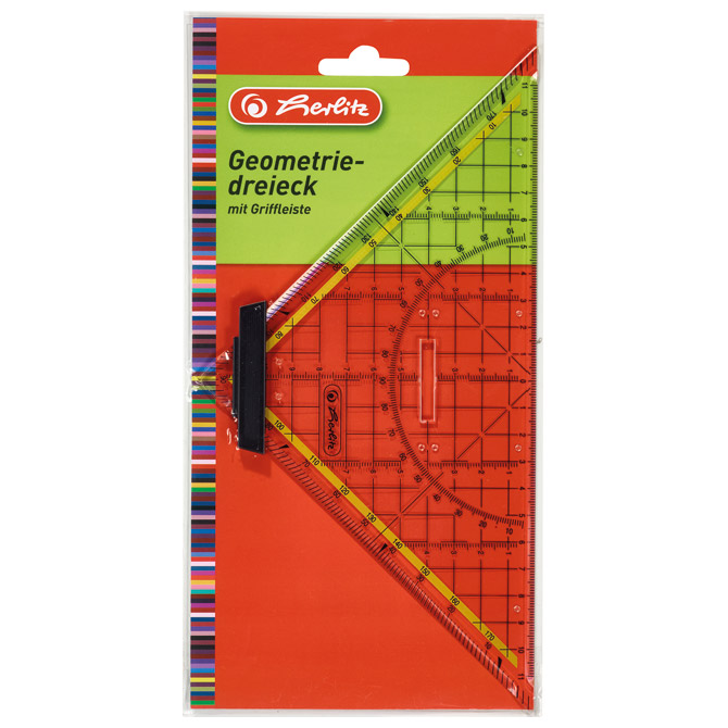 Trokut pvc 20cm 45° Herlitz 8700254!!