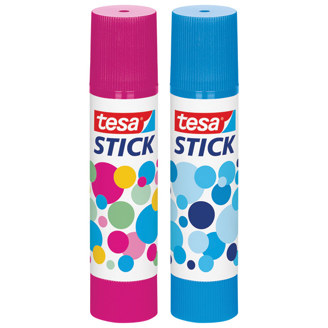 Ljepilo u stiku 10g Tesa-eko 57010 plavo/rozo