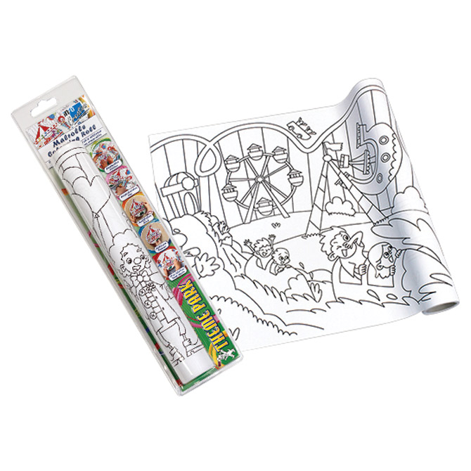 Bojanka u roli samoljepljiva 30 cmx4m Zabavni park Global Notes 8728-08