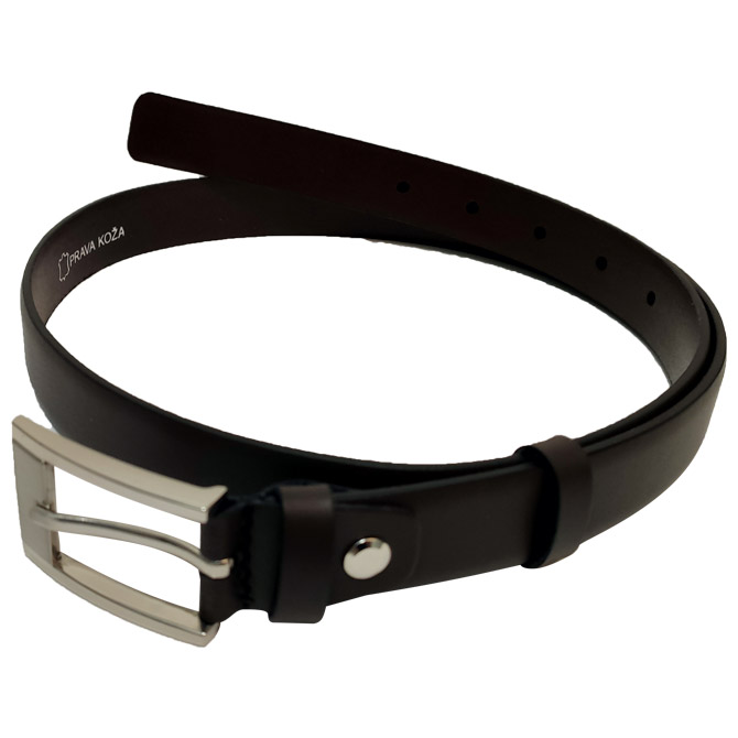 Remen ženski širina 2,5cm Ranieri 7240/3 tamnosmeđi!!