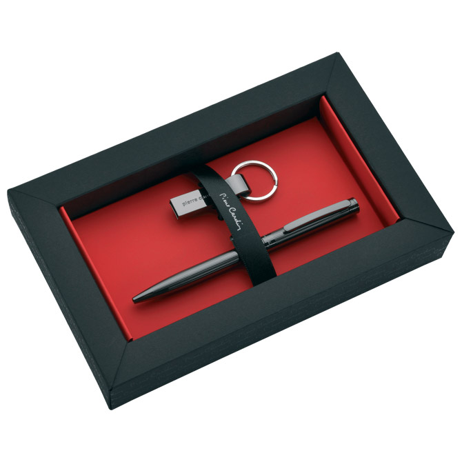 Set poklon olovka kemijska+USB 16GB privjesak Gisele Pierre Cardin B3500100IP3!!