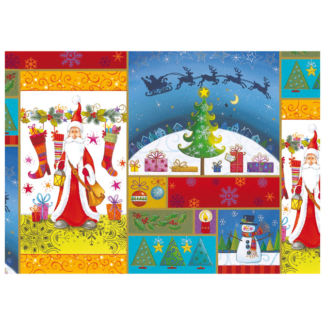 Papir ukrasni rola 70x200cm Silence night Herlitz 40024158