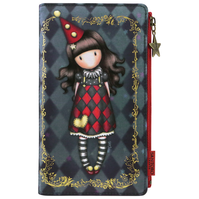 Novčanik zip+gumb Circus Harlequin Gorjuss 871GJ05!!