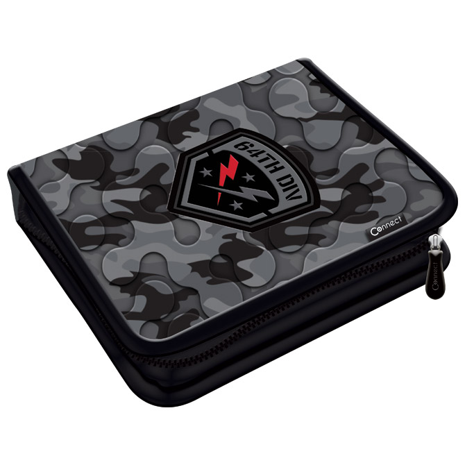 Pernica puna 1zip 2preklopa Army Camo Gray 1A Connect crno-siva