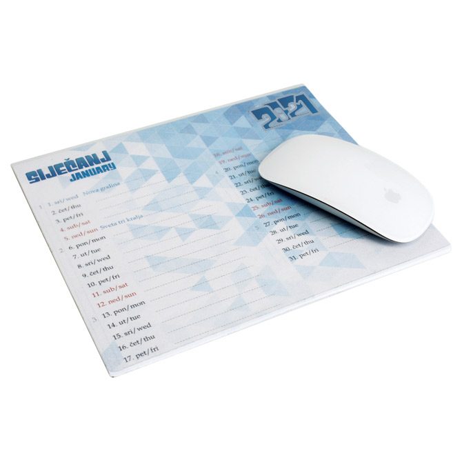 Planer mjesečni+podloga za miša Erah