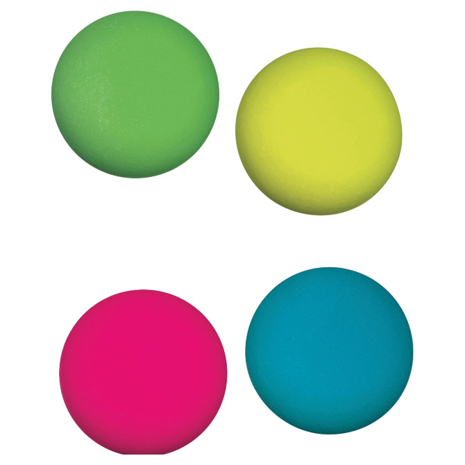 Loptica gumena fi-4 cm Glow in the dark Brunnen 10-36683 02 sortirano!!