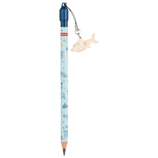 Olovka grafitna HB Jumbo trokutasta s privjeskom Happy ocean Brunnen 10-29056 741!!