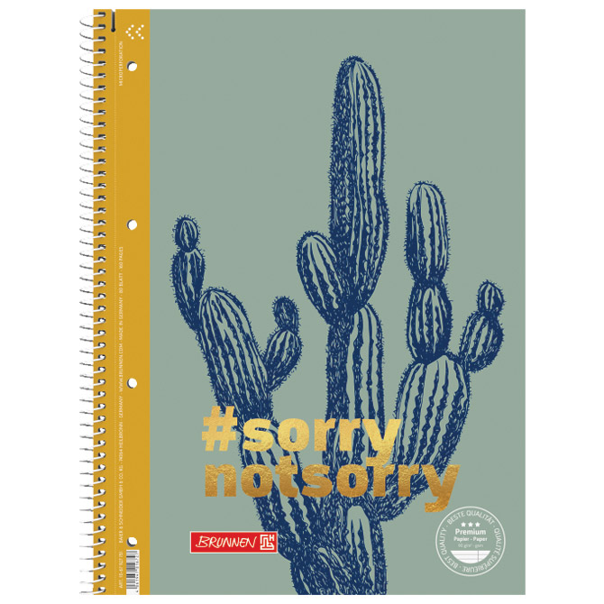 Blok kolegij A4 crte  80L perforacija+4rupe Harmony Brunnen 10-67927 751!!