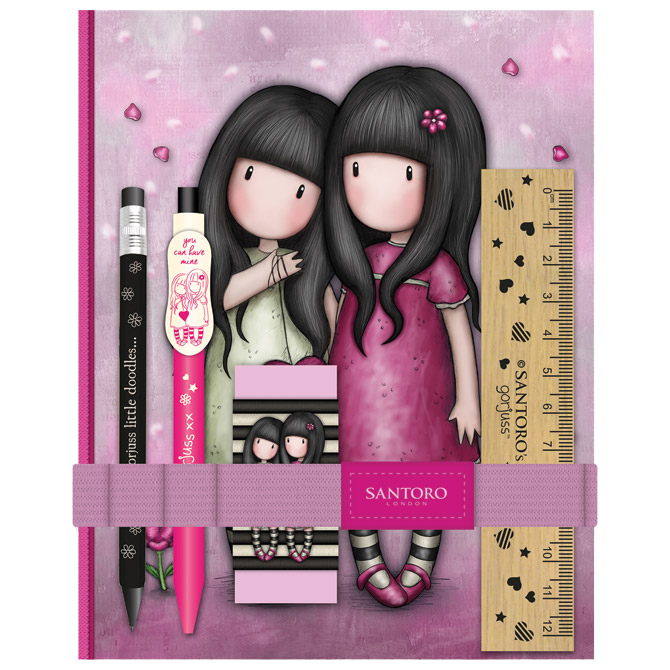 Set za pisanje s tekom tvrdi uvez You Can Have Mine Gorjuss 602GJ12!!