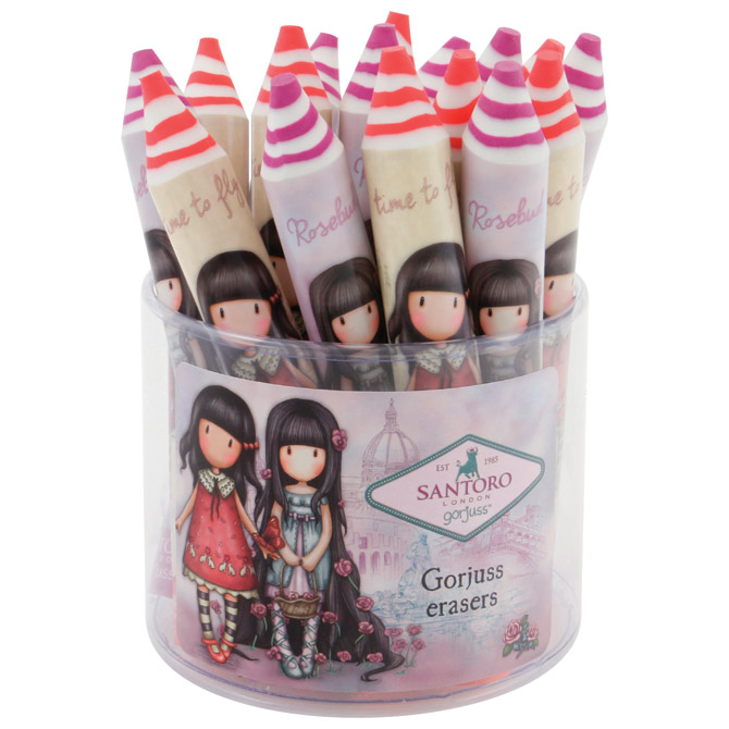 Gumica u obliku olovke Rose pk16 Gorjuss 798GJD01!!