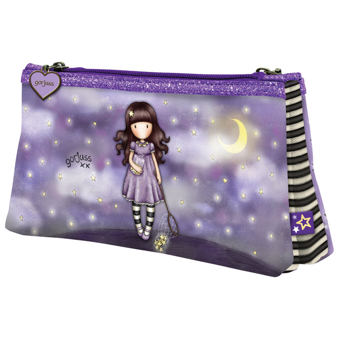 Pernica vrećica/trokutasta 2pretinca 2zipa Catch A Falling Star Gorjuss 324GJ23!!