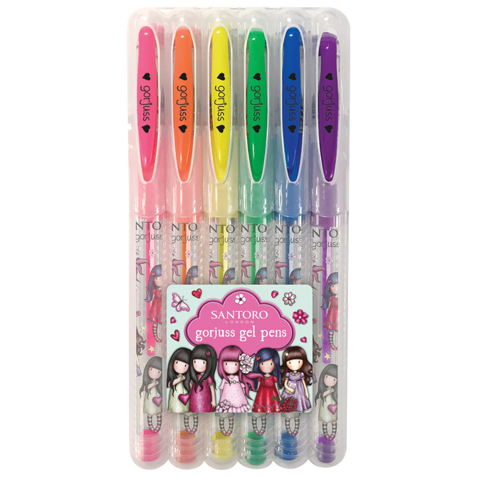 Roler gel pk6 Sparkle&Bloom Gorjuss 935GJ02!!