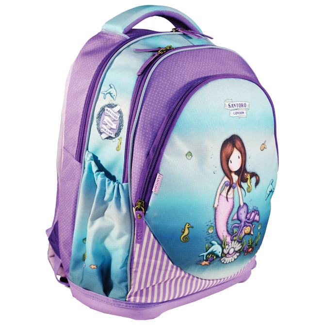 Ruksak školski anatomski lagan So Nice To Sea You Gorjuss G4100163!!