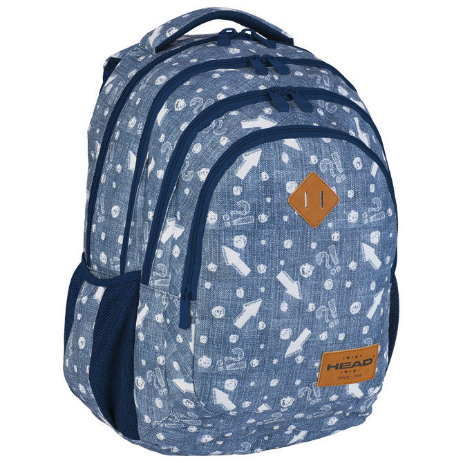 Ruksak školski-notebook anatomski HD-345 Head 502019082 jeans