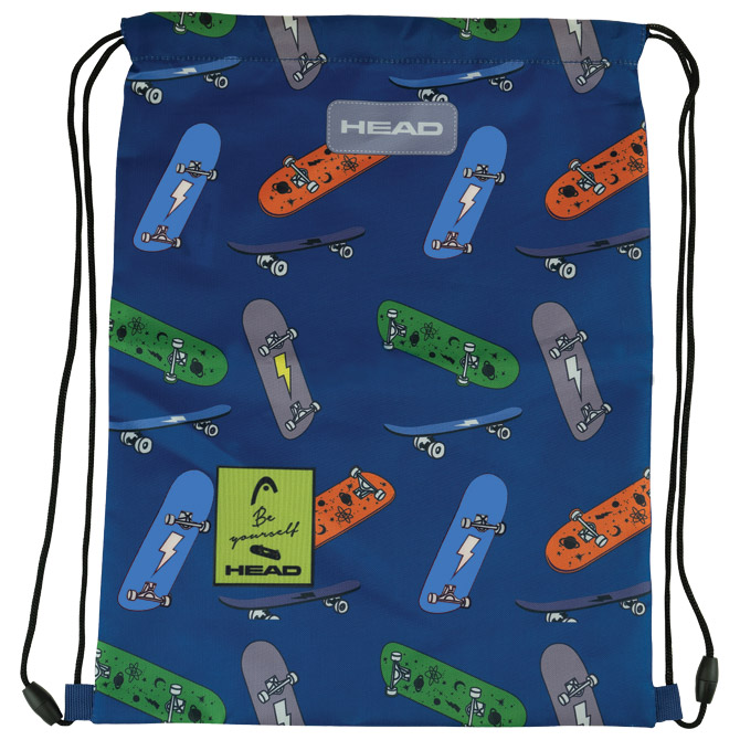 Vrećica za tjelesni Skateboard Head 507020006 plava!!