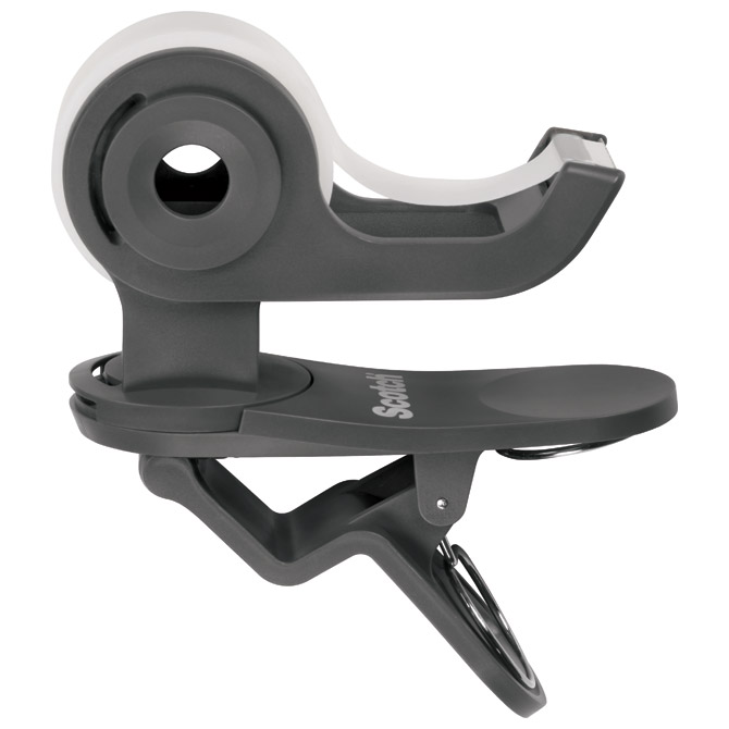 Stalak s trakom ljepljivom 19mm/ 8,9m Clip and Twist 3M.sivi!!