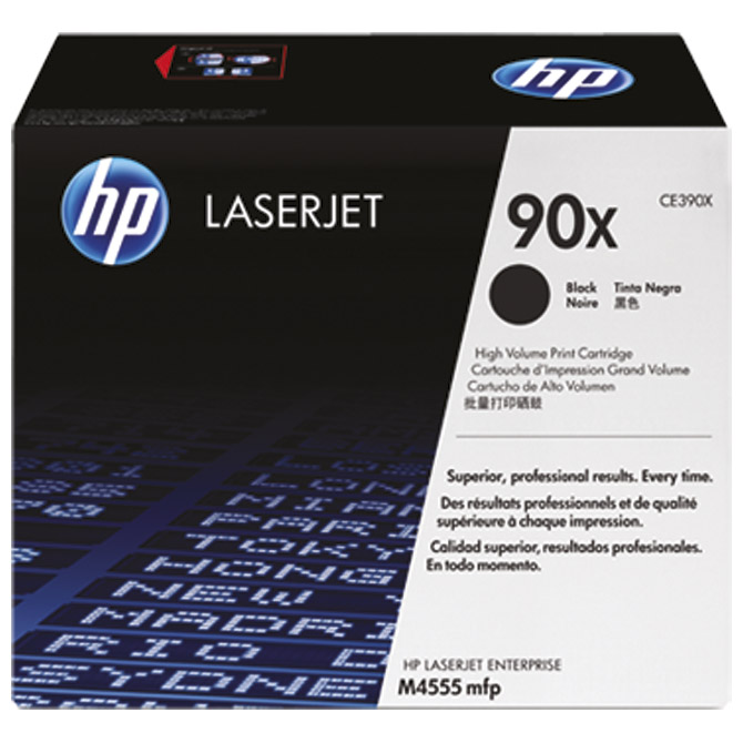 Toner HP.CE390X,LJ M4555 original crni