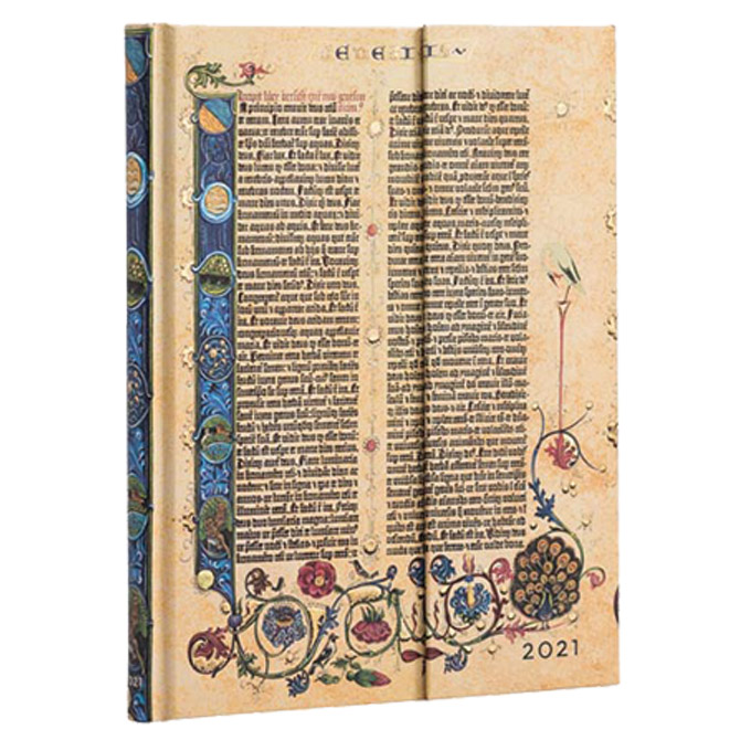 Planer tjedni 2021-18x23cm-ultra horizontalni s magnetom Genesis Paperblanks DE6869-3