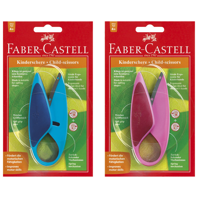 Škare vrtićke Faber Castell 181502 blister!!