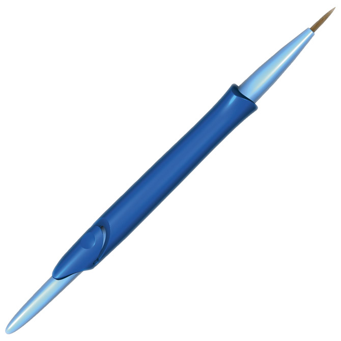 Kist za vodene boje  2 Clic&Go Faber-Castell plavi!!