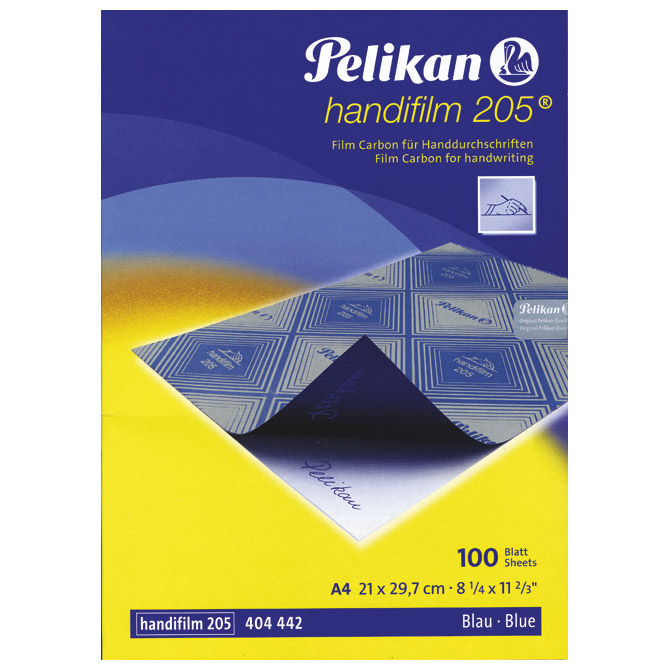Indigo ručni film A4 pk100 Pelikan 404442 plavi!!