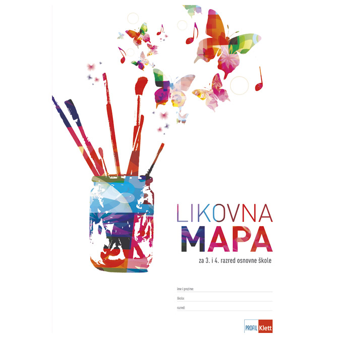 Mapa likovna + kolaž III-IV razred Profil-Klett!!