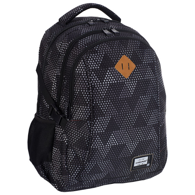 Ruksak školski-notebook anatomski HD-233 Head 502019022 crno/sivi!!