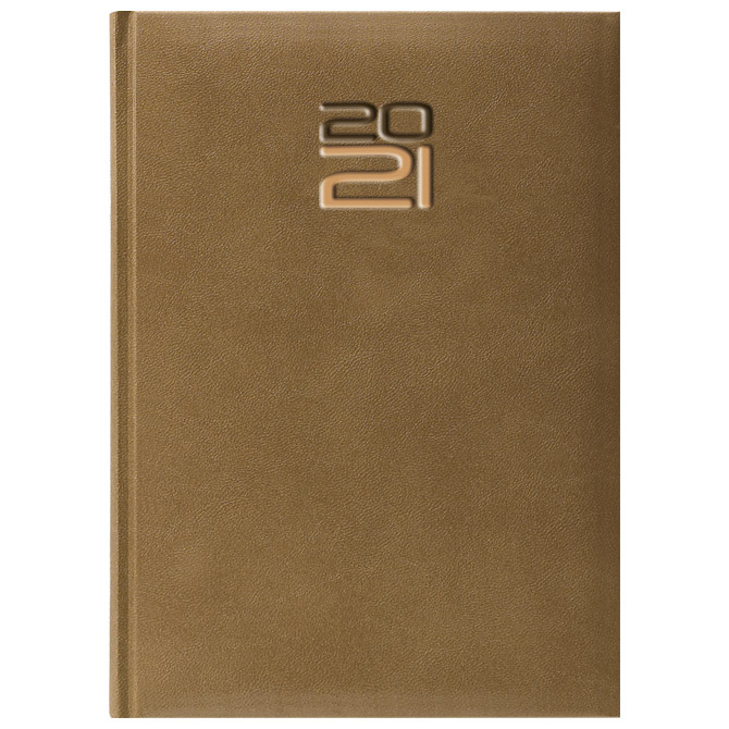 Rokovnik B5 dnevni (dan-stranica) Colombia 343 svijetlo smeđi!!