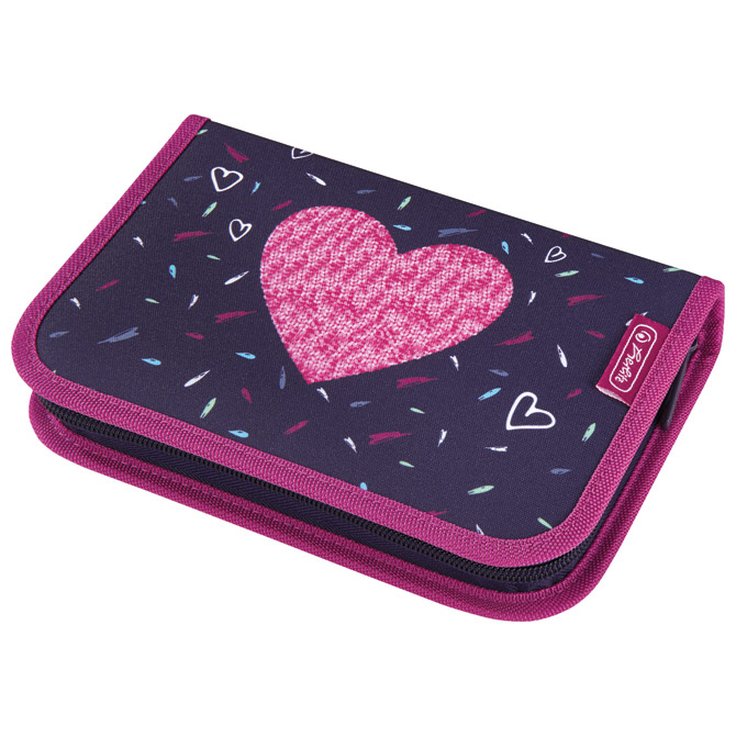 Pernica puna 1zip 2preklopa Tropical Heart Herlitz 50026142