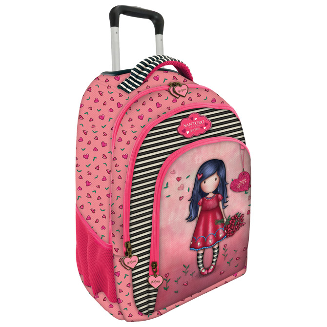 Ruksak školski anatomski s kotačićima Love Grows Gorjuss 1042GJ04!!