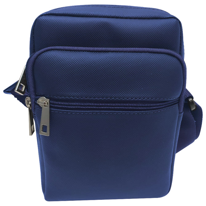 Torba umjetna koža muška (na rame) 16x21cm tamno plava