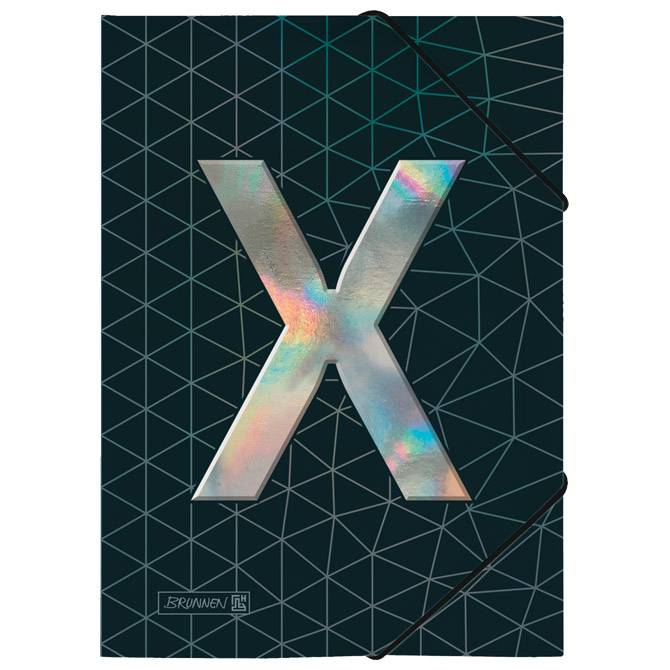 Fascikl klapa s gumicom pp A4 Xtreme Brunnen 10-41604 852