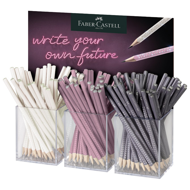 Stalak s olovkama grafitnim Sparkle pk144 Faber-Castell 118226!!