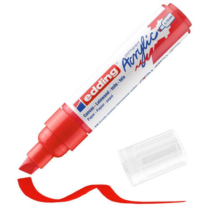 Marker akrilni 5-10 mm Edding 5000902 crveni!!