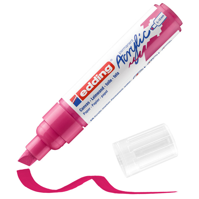 Marker akrilni 5-10 mm Edding 5000909 magenta!!