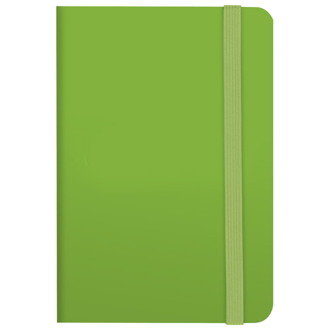 Notes A6 karo 96L 80g s gumicom Color Code Brunnen 10-55656 52 zeleni!!