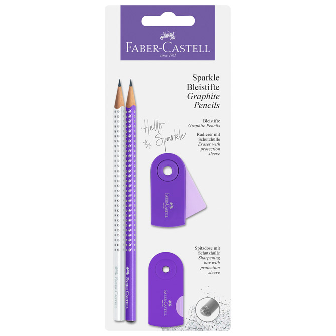 Set Sparkle Faber Castell 218475 bijelo/lila blister!!