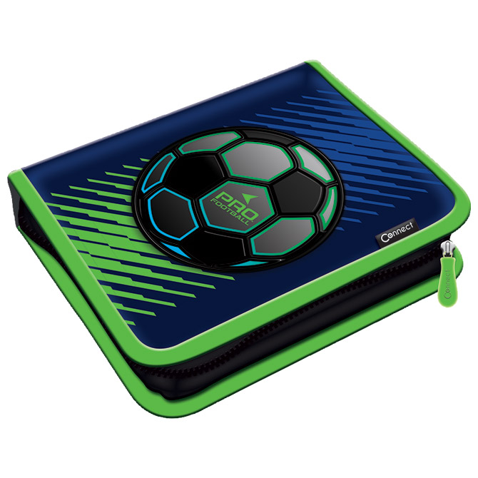 Pernica puna 1zip 2preklopa Pro Football 1A Connect plavo-fluo zelena!!
