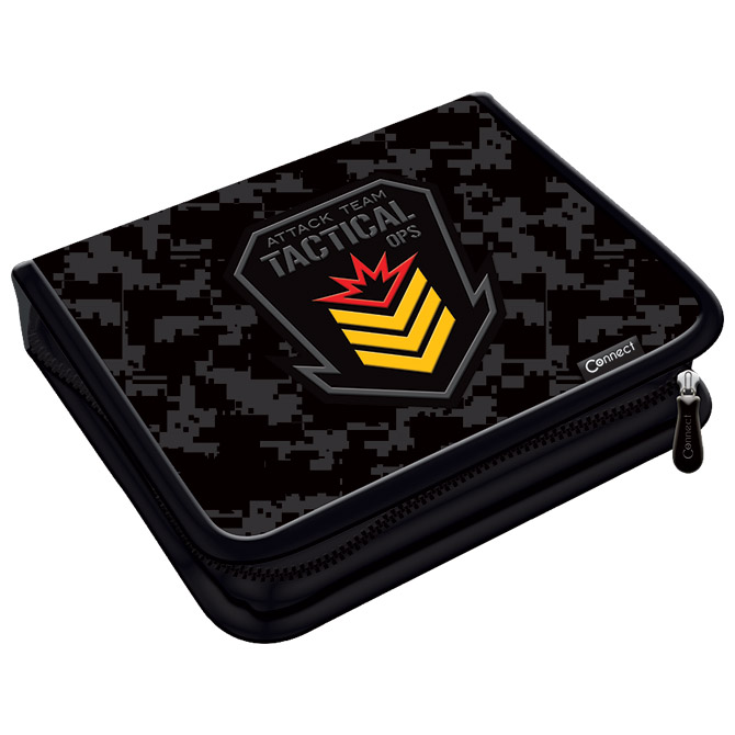 Pernica puna 1zip 2preklopa Army 1B Connect crno-siva