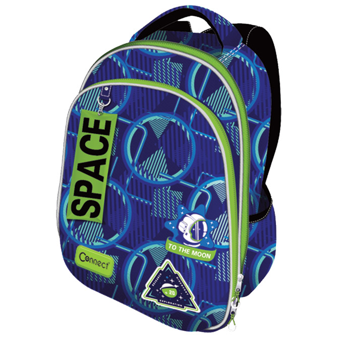 Ruksak školski anatomski lagan XT Space Connect plavo-zeleni!!