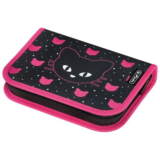 Pernica puna 1zip 2preklopa Black Cat Herlitz 50032945