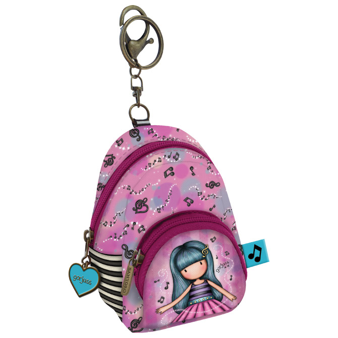 Privjesak za ključeve ruksak 2zipa Dancing Among the Stars Gorjuss 929GJ05 blister
