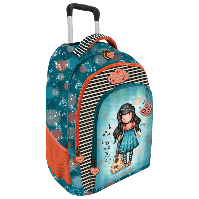 Ruksak školski anatomski s kotačićima This One's For You Gorjuss 1042GJ08!!