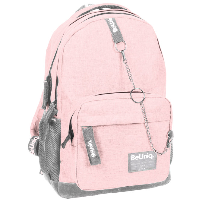 Ruksak školski BeUniq 21-228P pastel rozi