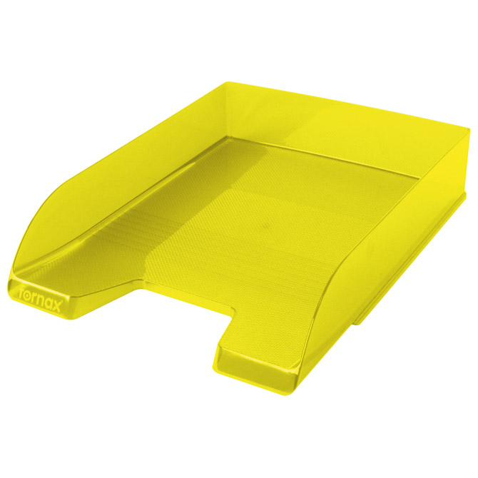 Ladica za spise Fornax prozirno žuta